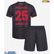 Bayer Leverkusen Exequiel Palacios #25 Replica Home Minikit 2025-26 Short Sleeve (+ pants)